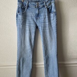 Hudson Jeans Women’s Straight Leg Light Blue Denim
